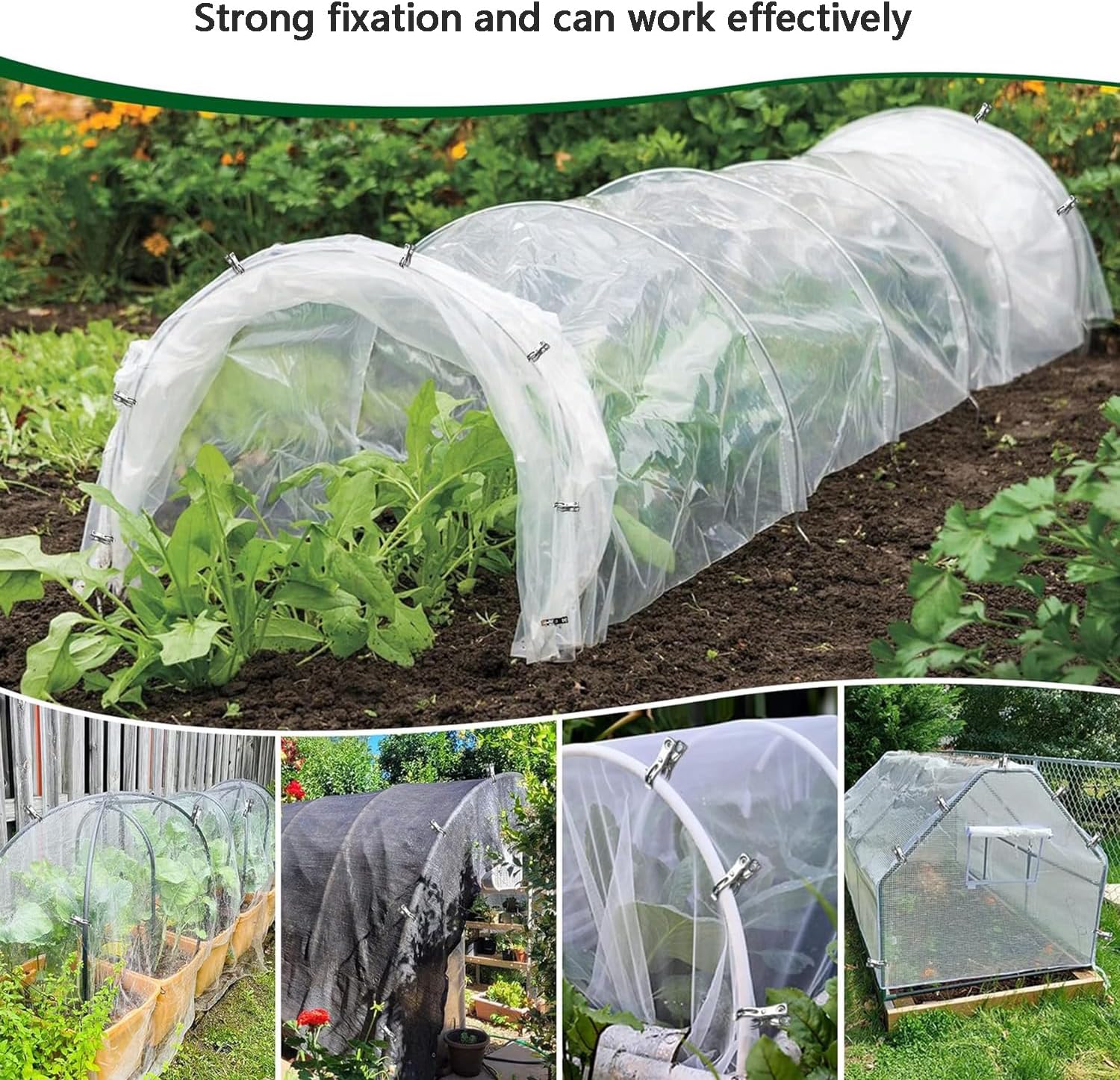 Clothes Pins 32 Pcs Metal Beach Chair Towel Clips,Heavy Duty Stainless Steel Clothespin, Row Cover Clips,Garden Clips,Greenhouse Clamps