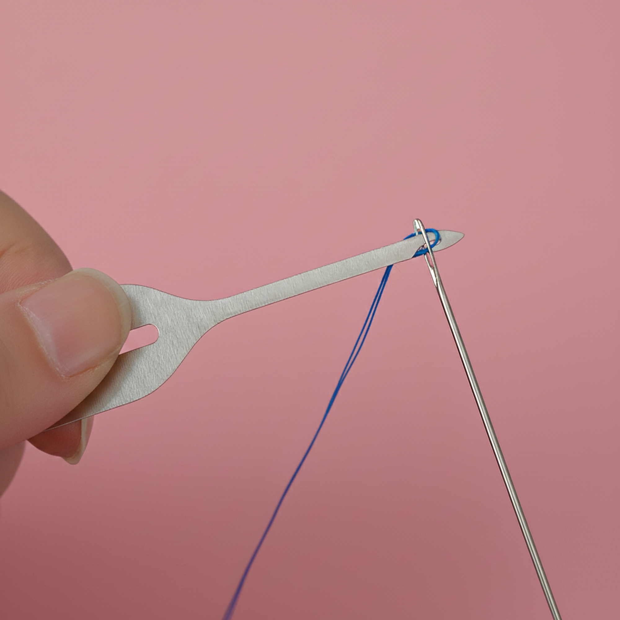 20 Pieces Serger Seam Hook Thread Puller Set – 6cm Stainless Steel Tail Thread Tucking Tools for Overlock & Sewing Machines, Mini Thread Grabber for Sewing Kits